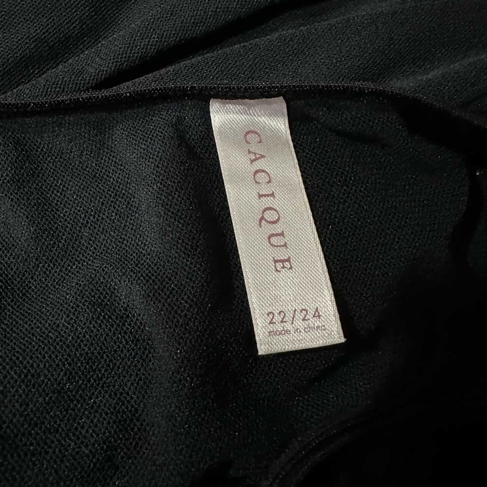 Cacique Sheer Nightgown Sz 22/24 - Picture 3 of 3